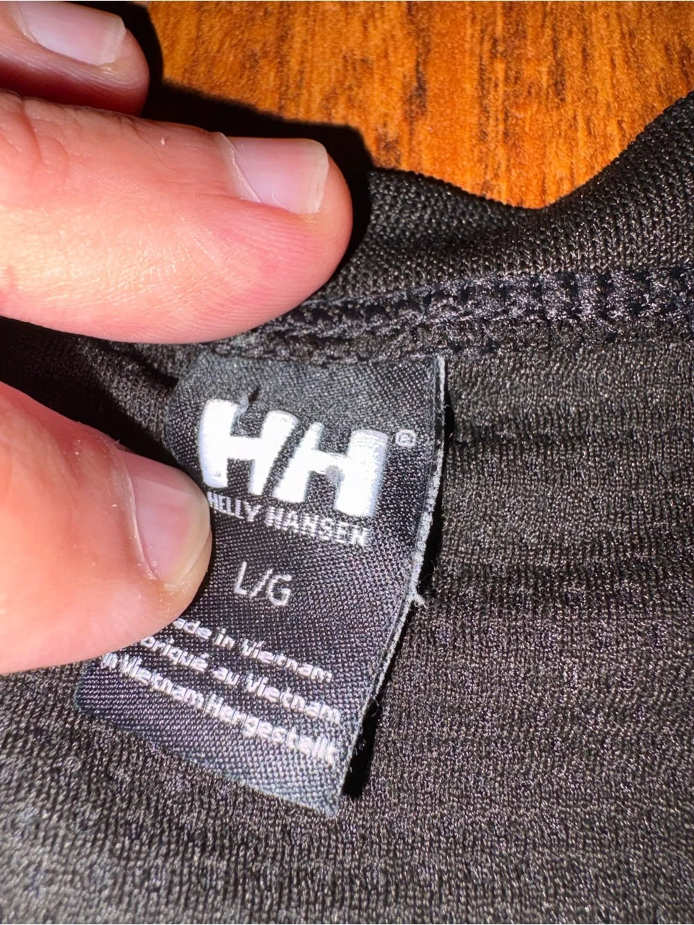 Helly Hansen Black Performance Base Layer Set with Branded Waistband